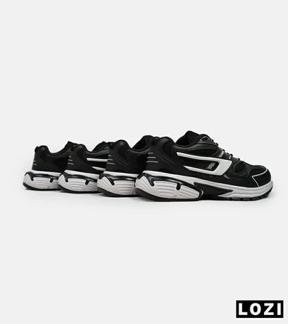 کفش کتانی مردانه مشکی سفید DIESEL S-SERENDIPITY SPORT مدل 5381