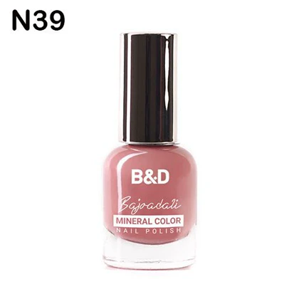 لاک ناخن بی اند دی B&D ساده سری N