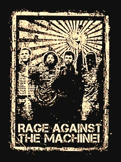 تیشرت سیستم او ا داون | Rage Against The Machinei Vintage 70S Classic کد 241752