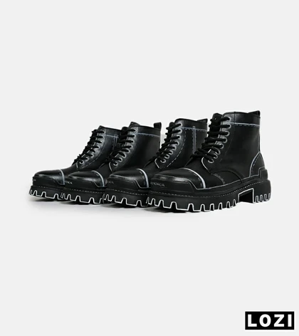 بوت مردانه مشکی BALENCIAGA Sketch مدل 6862