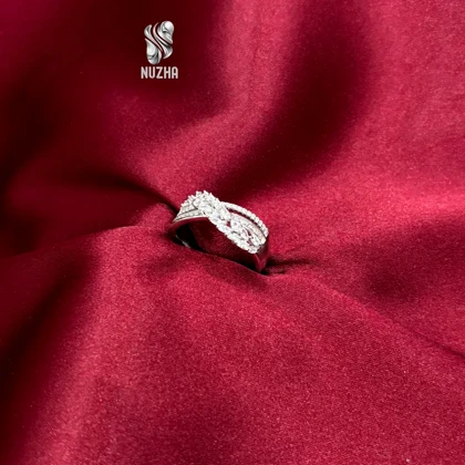 انگشترنقره زنانه کدanz1260