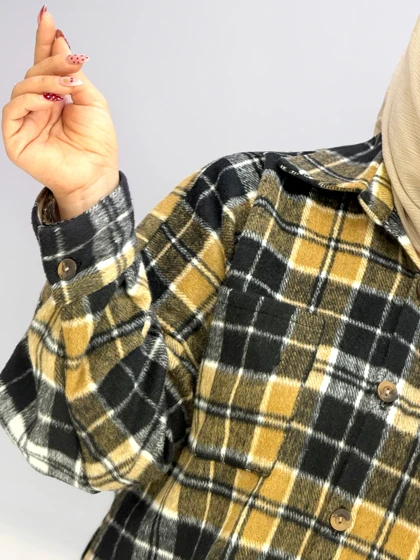 شکت 2جیب پشمی چیترا کد 95707
