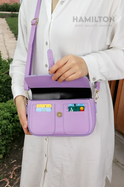 کیف دوشی زنانه hamilton hamilton