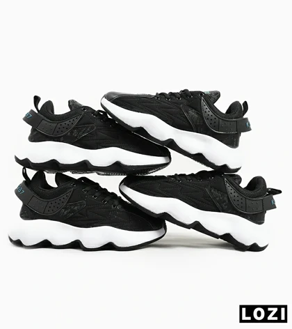 کفش کتانی ساق کوتاه مردانه مشکی Nike air jordan 23
