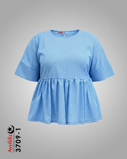 شومیز مجلسی زنانه سایز بزرگ کد 3709