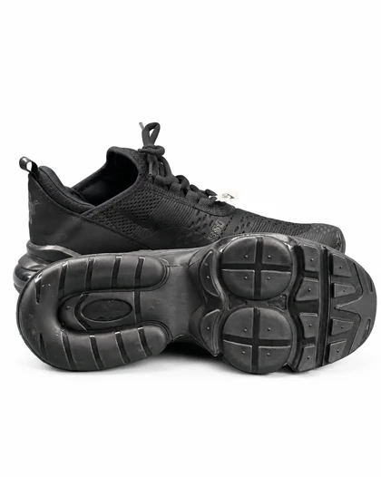 کفش کتانی مردانه بزرگ پا مدل نایکی ایر زوم 950 مشکی تمام NIKE AIR 950