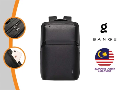 کوله لپ تاپ 15.6 اینچ مسافرتی چرم بنج Bange BG-6625