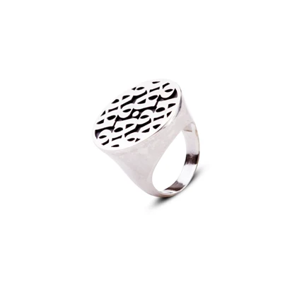 انگشتر نقر هو (M) مدل پافیلی unisex