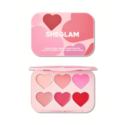 پالت رژگونه کرمی مدل Flush Crush شیگلم