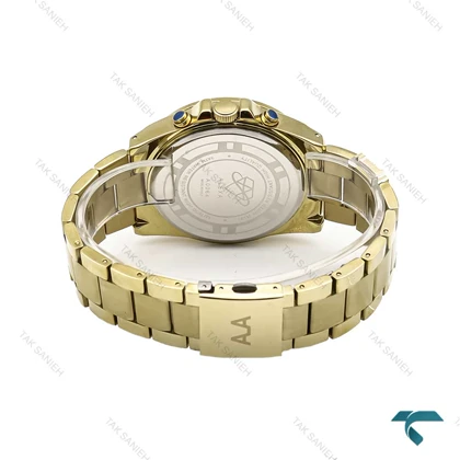 ساعت مچی الکسا پریمیر A0064 مردانه طلایی صفحه سفید Alexa-6230-G