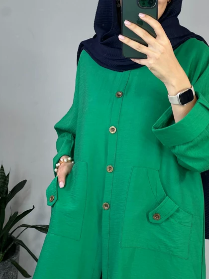 مانتو دکمه دار قاصدک1