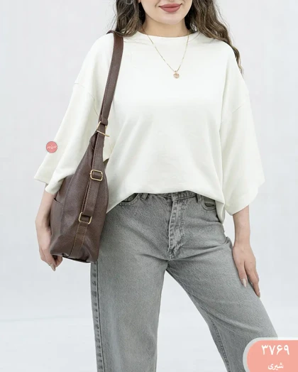 تیشرت باکسی زارا 3769