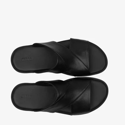 کفش صندل فلت چرم طبیعی مردانه مونو mono مدل J5522