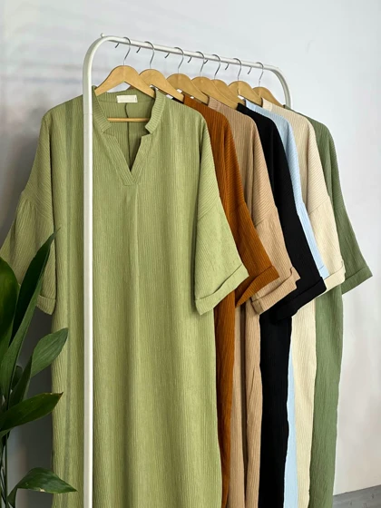 مانتو کفتان بلند تیلدا 1