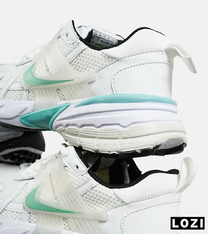 کفش کتانی مردانه و زنانه سفید سبز Nike cushlon