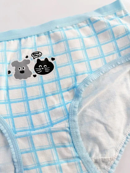 شورت اسلیپ نخ پنبه عروسکی طرح سگ