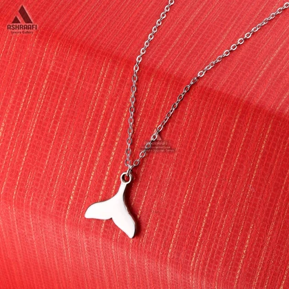 گردنبند دم وال Fish Tail Necklace SW