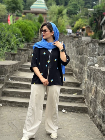 شومیز مانتویی تی تی