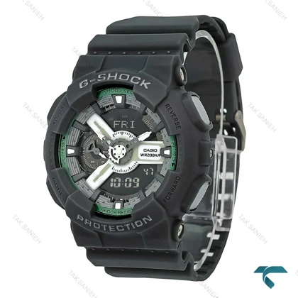 ساعت جیشاک GA110 مردانه طوسی Casio-7884-G