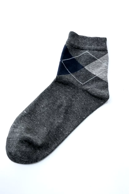 جوراب طرح اسکاچ نیم ساق مردانه