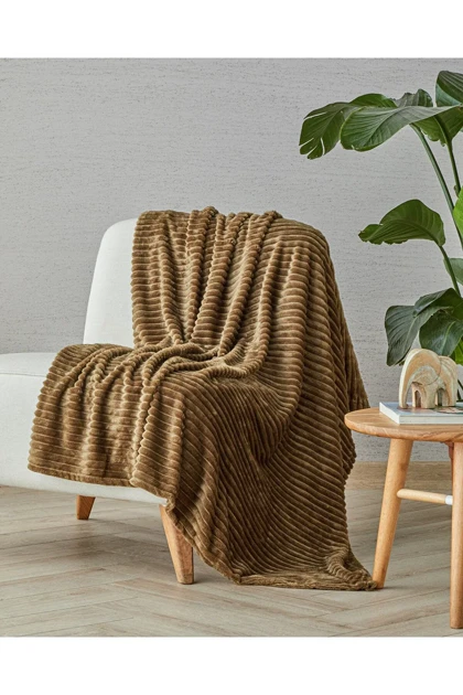 پتو یک نفره English Home مدل Cozy Oasis Supersoft - سبز