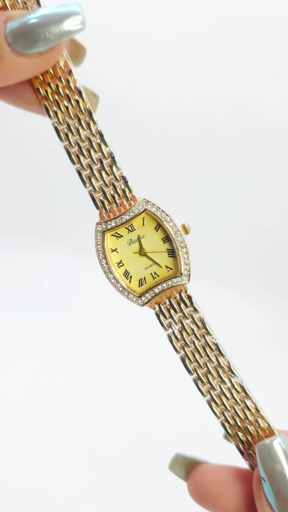 ساعت مچی زنانه باوک Baoke نگین‌دار با موتور کوارتز