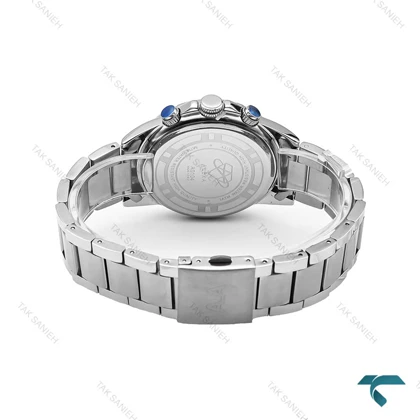 ساعت الکسا پریمیر A0104 مردانه نقره ای صفحه سفید Alexa-6150-G
