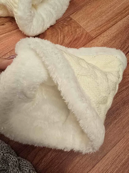 رینگ و کلاه تو خز دخترانه