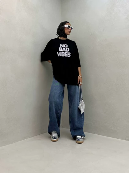 تیشرت NO-BAD-VIBES
