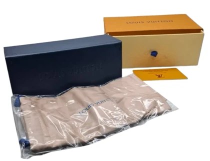 جعبه عینک طرح لویی ویتن Louis Vuitton جعبه محافظ عینک لوکس