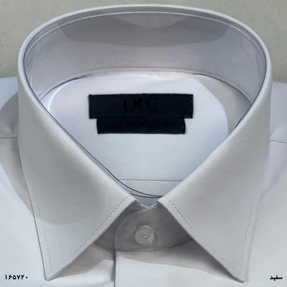 پیراهن ساده سفید EASY IRON کد 165720