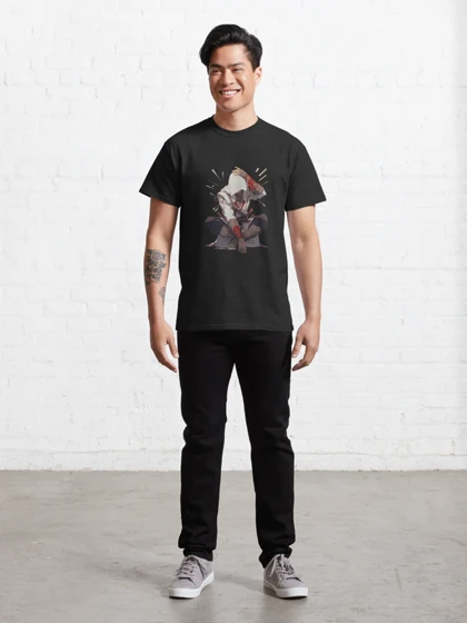 تیشرت با طرح Assassin's creed illustration اساسینز کرید کد 17174