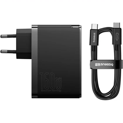 شارژر دیواری بیسوس Baseus مدلGaN5 Pro توان 160 وات
