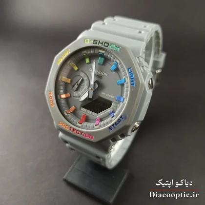ساعت مچی اسپرت دو زمانه برند جی شاک مدل G1264 بند رابر