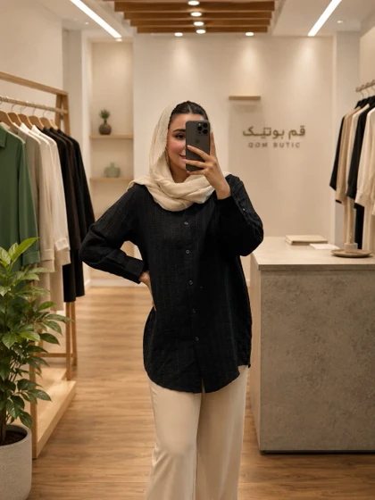 تونیک مانتویی کوک دوزی_ 8047