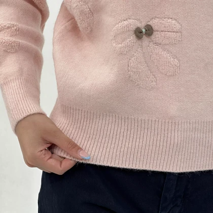 بافت زنانه پاپیون دار | KIANA