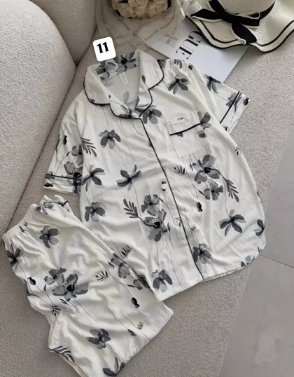ست بلوز شلوار کریشه 3324