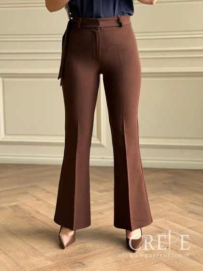 شلوار کرپ دمپا گشاد قد 104