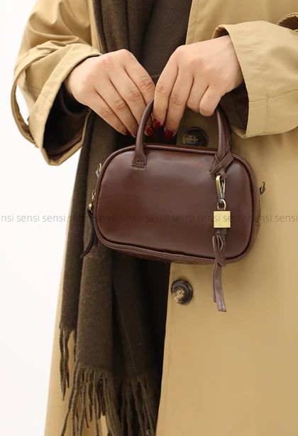 کیف چرم صندوقی کد1002856