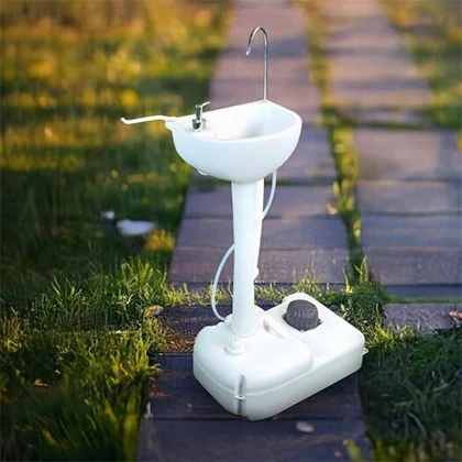 روشویی مخزن دار قابل حمل پرودو مدل PORODO PORTABLE HANDWASH STATION PD-LFST049