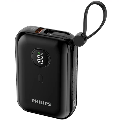 پاوربانک 10000 فیلیپس Philips مدل DLP2228 با کابل