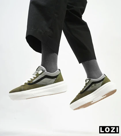 کفش اسنیکرزمردانه سبز زیتونی ونس VANS