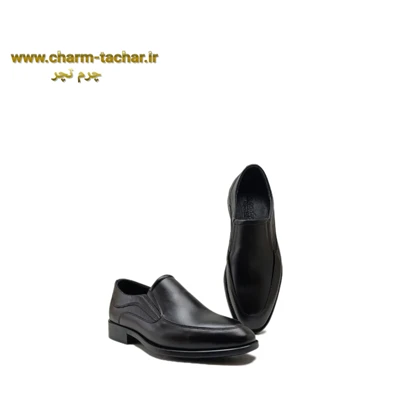 کفش رسمی مردانه بدون بند چرم طبیعیsi138