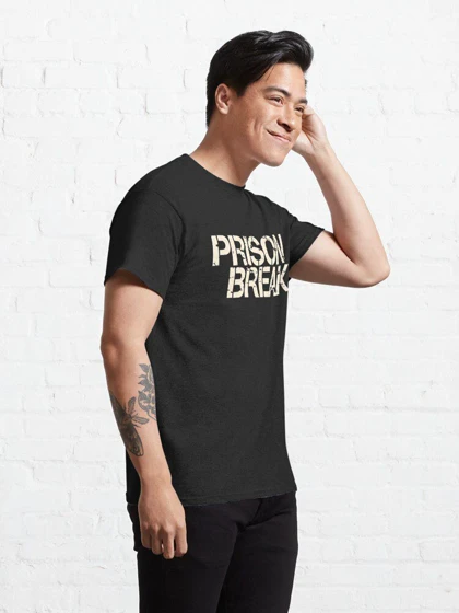 تیشرت prison break طرح Prison break netflix کد 202353