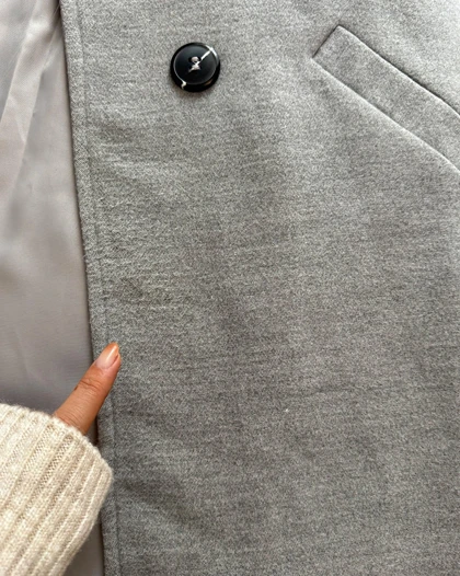 پالتو NICO طوسی (قدبلند) (اوتلت)