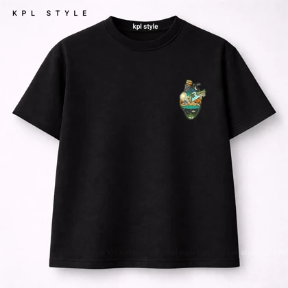 تیشرت نخ پنبه پینترستی | قواره باکسی | %100 پنبه گرم بالا کد 1251