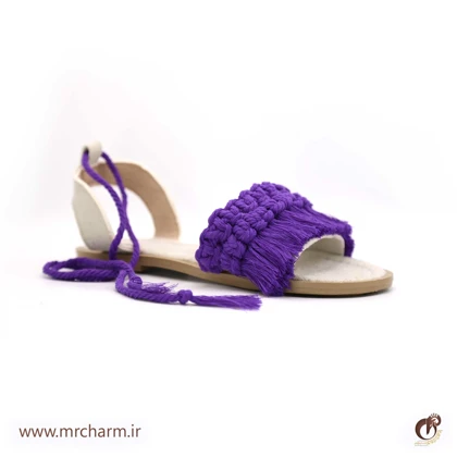 صندل رکابدار بافت زنانه mrc2416-11