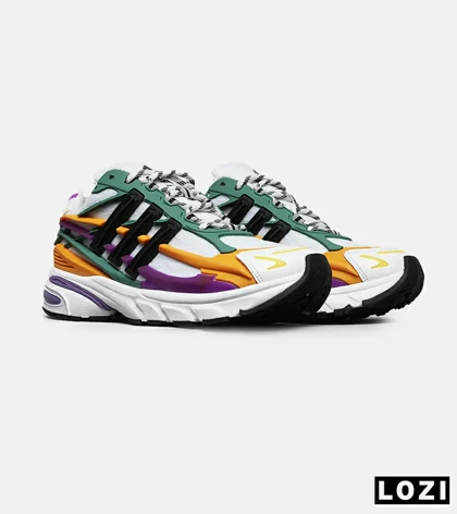 کفش کتانی مردانه و زنانه سفید زرد سفید ADIDAS Jellyfish مدل 8219