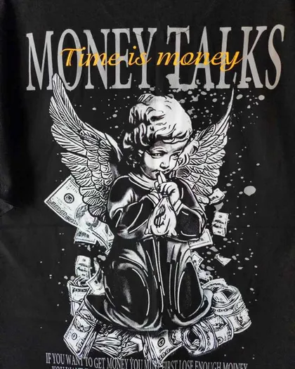 تیشرت سایز بزرگ MONEY TALKS
