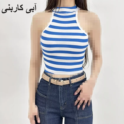 تاپ کبریتی راه راه 1008354